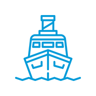 Commerçants utilisant régulièrement le transport maritime